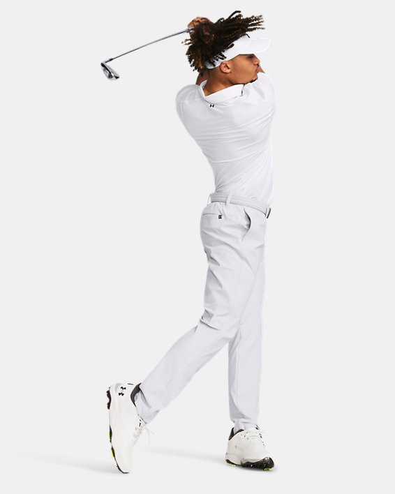 Men's UA Tour Tips Polo in White image number 2